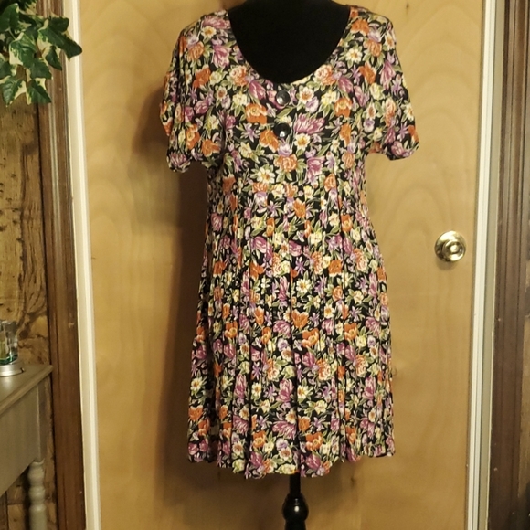 Sarah Richards floral dress in a size 7/8. Excellent used condition multi colors - Picture 1 of 7